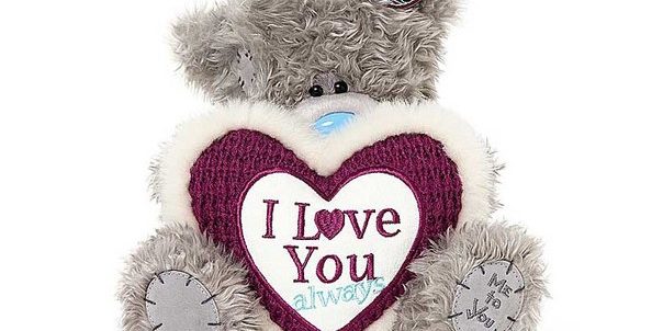 Мишка Тедди I love you